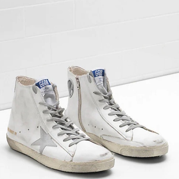 Golden Goose Francy High-Top Sneakers - Picture 1 of 8